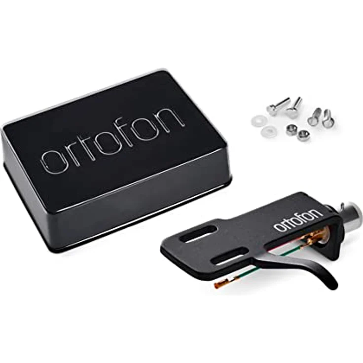 Ortofon SH-4 Black - Universal Headshell für eine direkte & einfache Montage an S-förmigen Tonarmen, schwarz – Bild 2