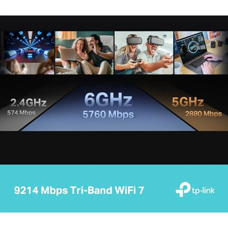 TP-Link BE550 Tri-Band Wi-Fi 7 Router – Bild 4