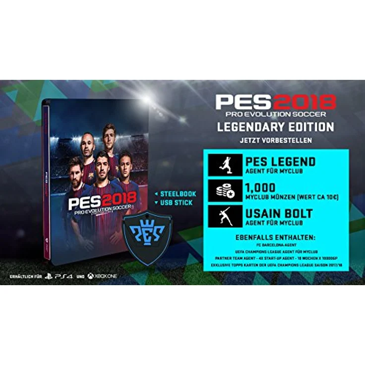 Pro Evolution Soccer 2018 - Legendary Edition (Xbox One) - Preisvergleich – Bild 3