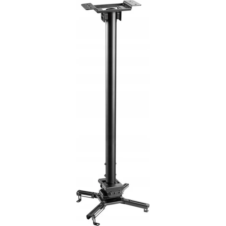 Fonestar SPR-570N, verstellbare Deckenhalterung für Projektoren, 35 kg Tragkraft, Schwarz, 3,8 kg