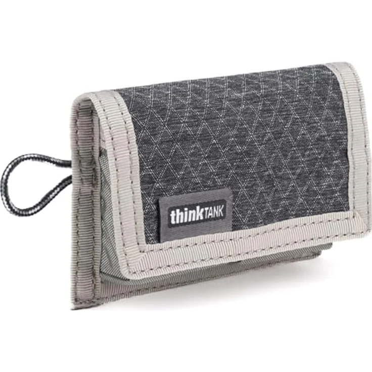 Think Tank Foto-Batteriehalter 2, faltbarer Kamera-Zubehör mit wetterbeständigem Doppel-Ripstop-Material, 10x7.5x2 cm – Bild 2