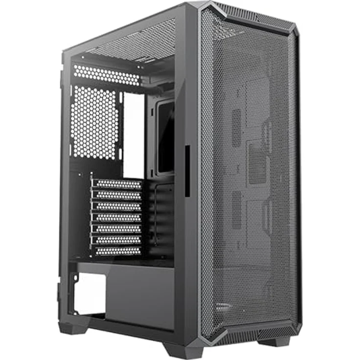 Xilence ATX Miditower (Mini ITX, ATX, mATX), PC Gehäuse, Schwarz – Bild 10