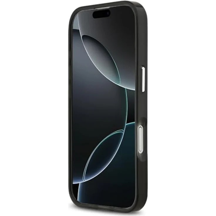 CG MOBILE Karl Lagerfeld IML Aquarelle Choupette & Logo Schutzhülle für iPhone 17, kompatibel mit MagSafe, schwarz – Bild 5