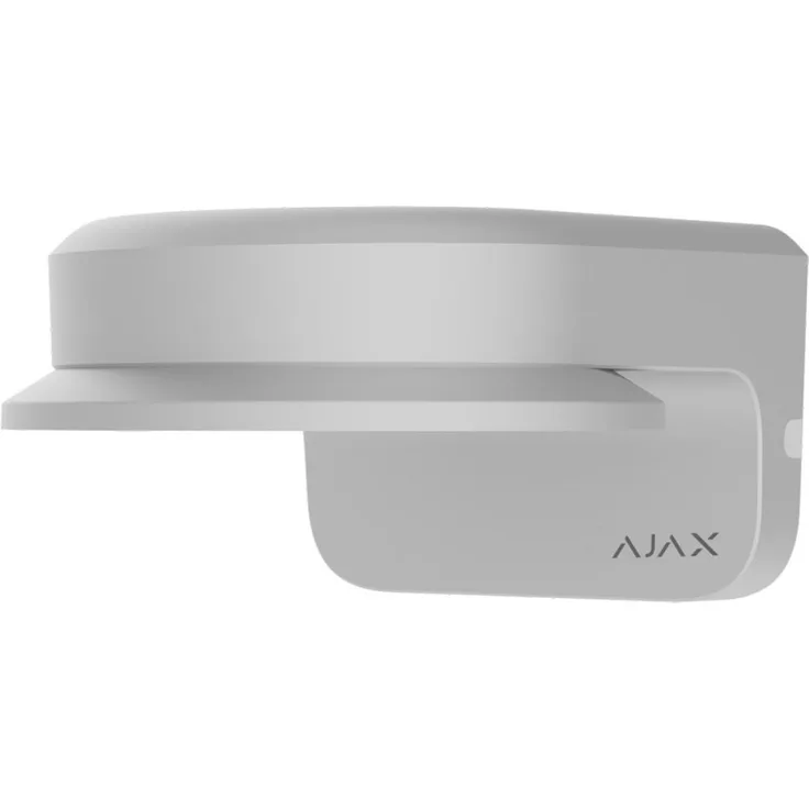 Ajax MountCam A2, Wandhalterung für Bullet/Turret/Dome Kameras, weiß, robuste Bauweise für Innen- und Außenbereich, Betriebstemperatur von -40°C bis 60°C