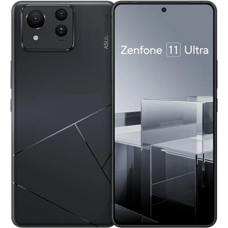 ASUS Zenfone 11 Ultra, EU Official, Eternal Black, 12GB RAM 256GB Speicher, Snapdragon 8 Gen 3, 6,78" AMOLED 144Hz, 50MP Gimbal Kamera – Bild 2