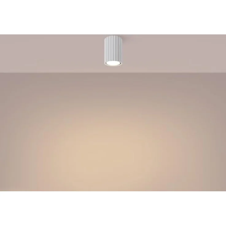 SOLLUX lighting Deckenstrahler, Aluminium Deckenlampe 1-flammig, kompakt 6,5 x 6,5 x 10 cm, Karbon Weiß, IP20 – Bild 4