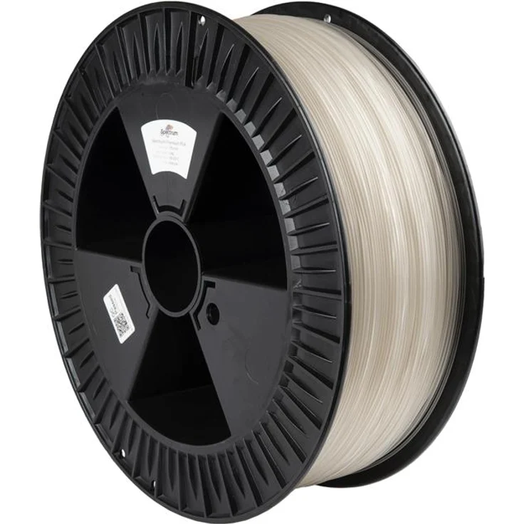 Spectrum PLA Premium 3D Filament, 1,75mm, Beige, biologisch abbaubar, 2kg mit hoher Druckqualität und geringer Schrumpfung