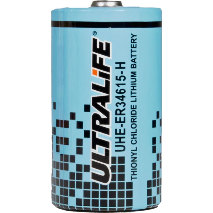 Ultralife UHE-ER34615-H D Rundzelle, Lithium-Thionylchlorid 3,6V 19000mAh, für Messtechnik und Alarmsysteme