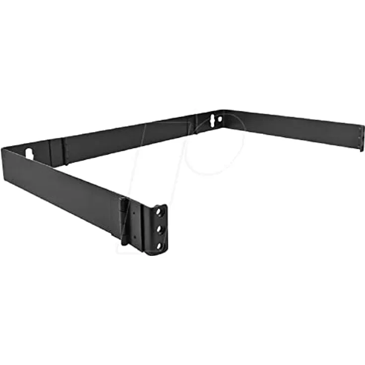 DELOCK 48,26cm 19Zoll Wandhalterung 1HE faltbar schwarz