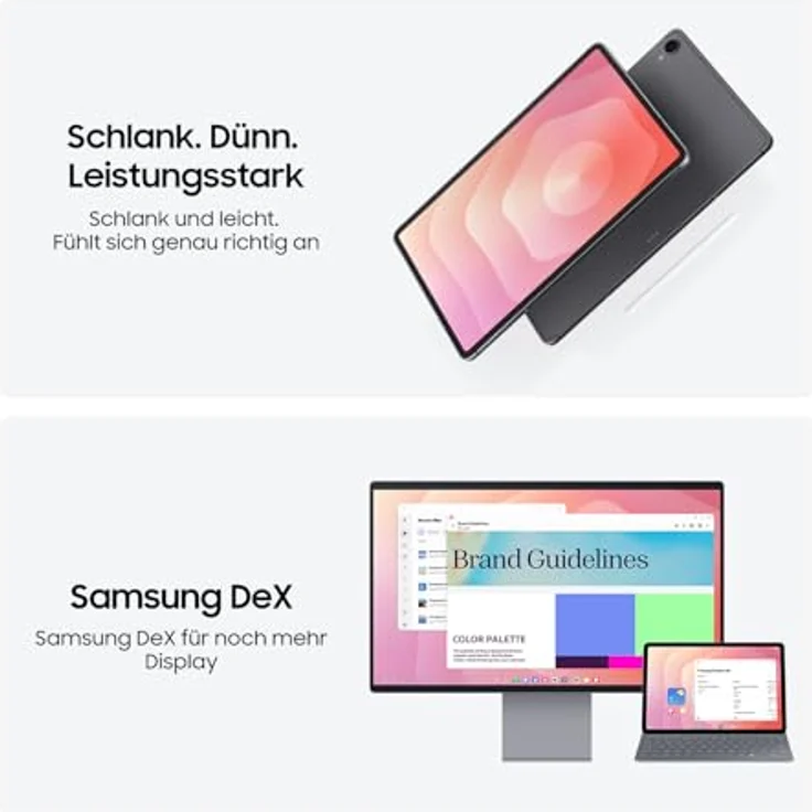 Samsung Galaxy Tab S11, AI Tablet, 11 Zoll AMOLED Display, 512 GB Speicher, 12 GB RAM, Wi-Fi, Gray, 3 Jahre Herstellergarantie [Exklusiv auf Amazon] – Bild 3
