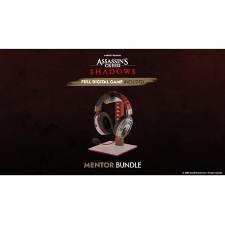 Lexip ASSASSIN’S CREED SHADOWS “MENTOR” BOX, PS5 Game Headset & Stand mit integriertem Spielschlüssel – Bild 2