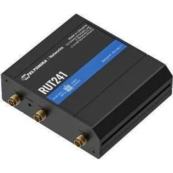 Teltonika RUT241 GL, LTE-Router mit 4G, Wi-Fi und 2 Ethernet-Ports, schwarz