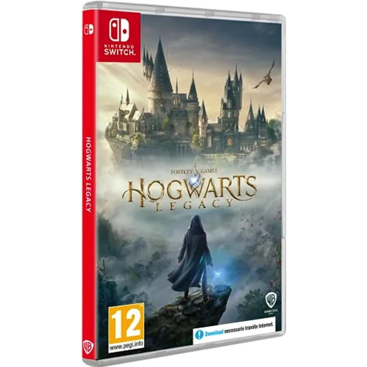 Warner Bros. Videogioco Hogwarts Legacy, Nintendo-Konsolen - 19. Jahrhundert in Hogwarts, Allianzen schmieden, dunkle Zauberer bekämpfen