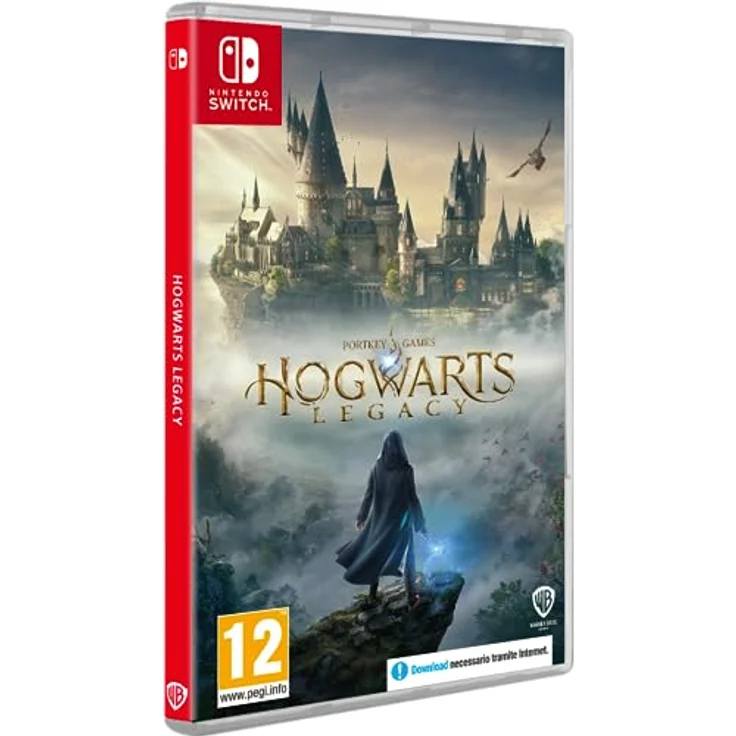 Warner Bros. Videogioco Hogwarts Legacy, Nintendo-Konsolen - 19. Jahrhundert in Hogwarts, Allianzen schmieden, dunkle Zauberer bekämpfen – Bild 1
