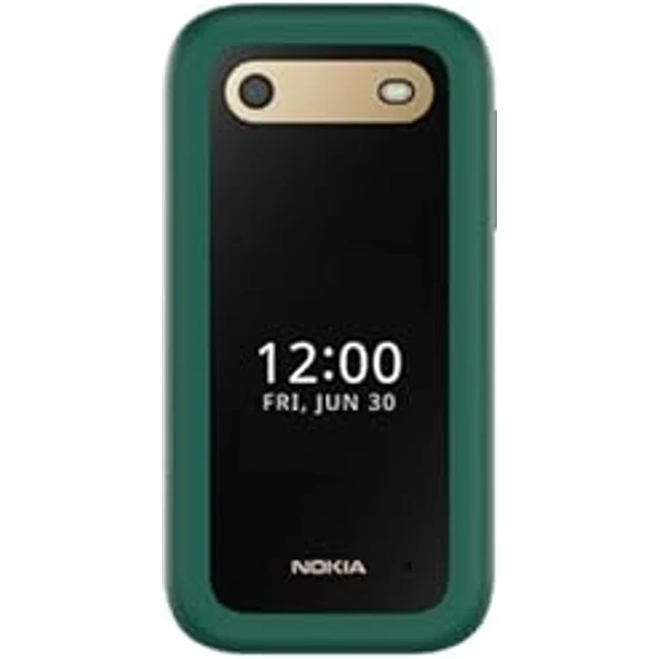 Nokia 2660 4G Dual Sim, Display 2,8 Zoll, große Tasten, SOS-Taste, Kamera, Bluetooth, FM-Radio und MP3-Player, großer Akku, Grün, Italien – Bild 5