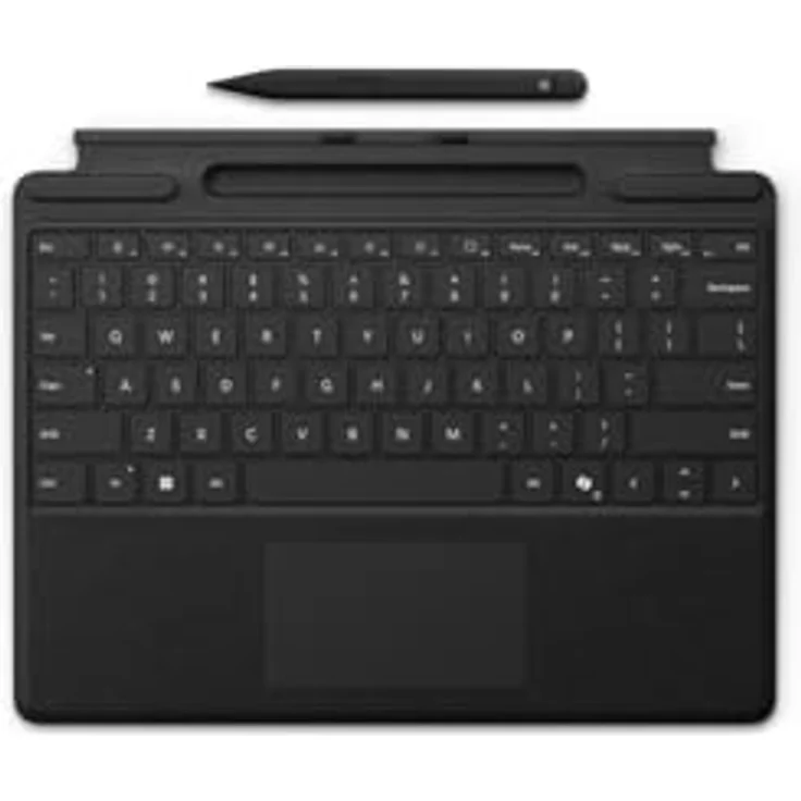 Microsoft Surface Pro Cover Keyboard mit Slim Pen, Deutsche Tastatur für Surface Pro, 8X8-00145 – Bild 1