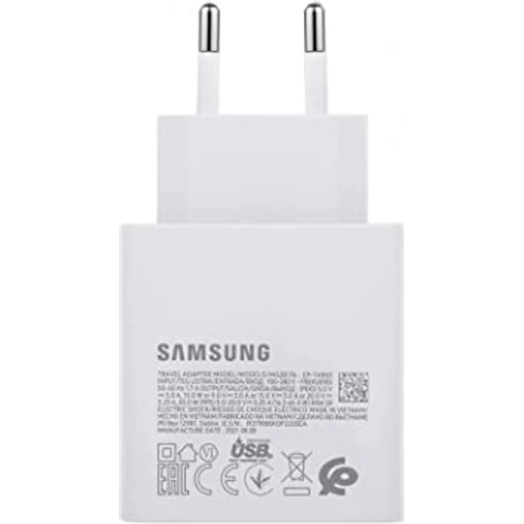 Samsung Schnellladegerät 65W USB-C - EP-TA865XWEGWW weiß – Bild 2