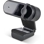 Nilox Autofocus Nxwca02, 4K Webcam mit 8,3 MP Bildsensor, 3840 x 2160 Pixel, USB 2.0, schwarz, integriertes Mikrofon