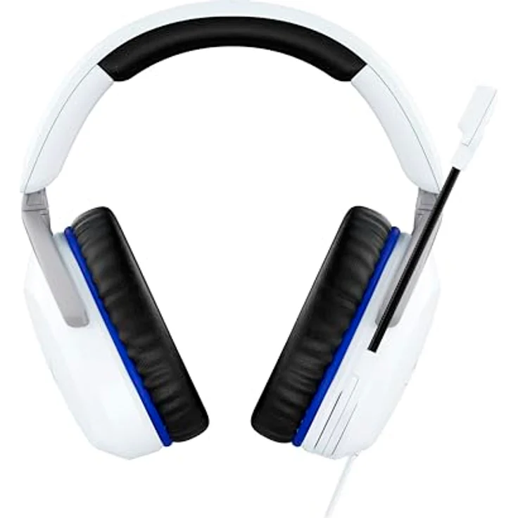 HyperX Cloud Stinger 2 Gaming Headset PS, Kabelgebunden, mit passiver Geräuschunterdrückung, Weiss – Bild 10