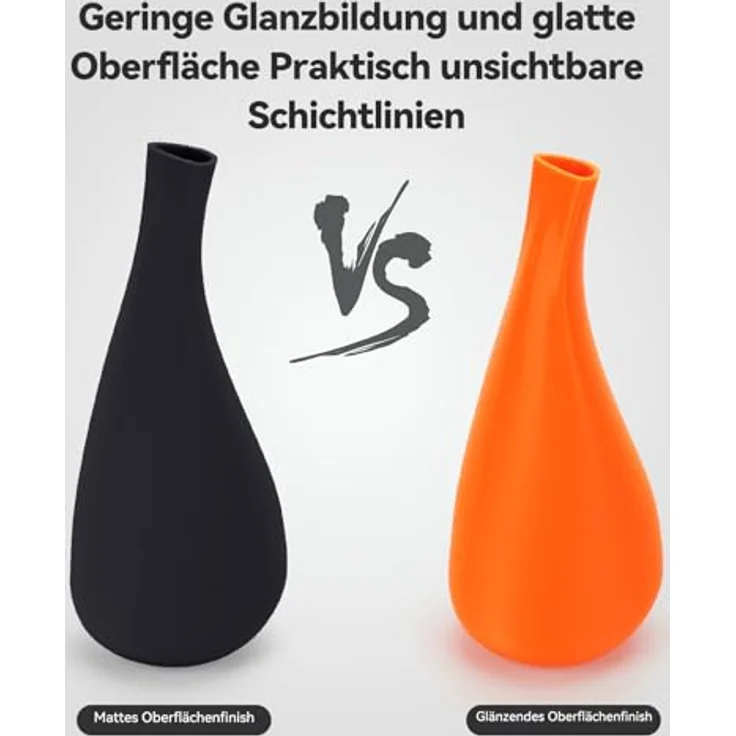 3DHoJor Matte PLA Filament Schwarz 1,75mm, 4KG, hohe Zähigkeit – Bild 3