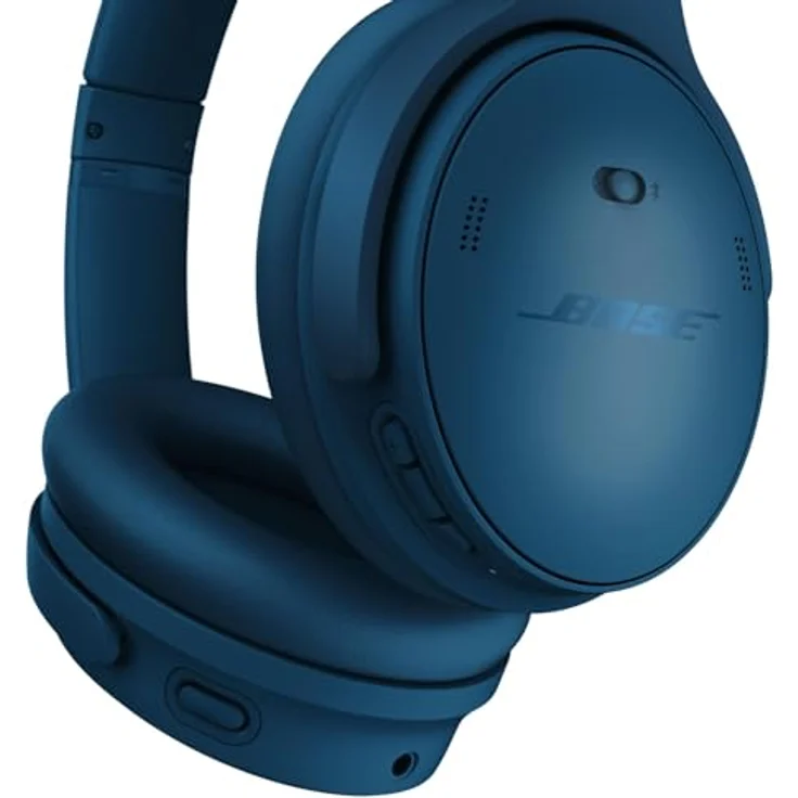 Bose QuietComfort 45, Kabellose Over-Ear-Kopfhörer mit Mikrofon und Noise-Cancelling, bis 24h Akkulaufzeit, Twilight Blue – Bild 5