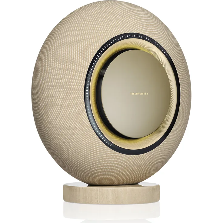 Marantz Grand Horizon Flaggschiff Wireless-Lautsprecher – Marantz Rise™ Verstärker, Gravity™ Treiber, HEOS, Farbe: Champagne