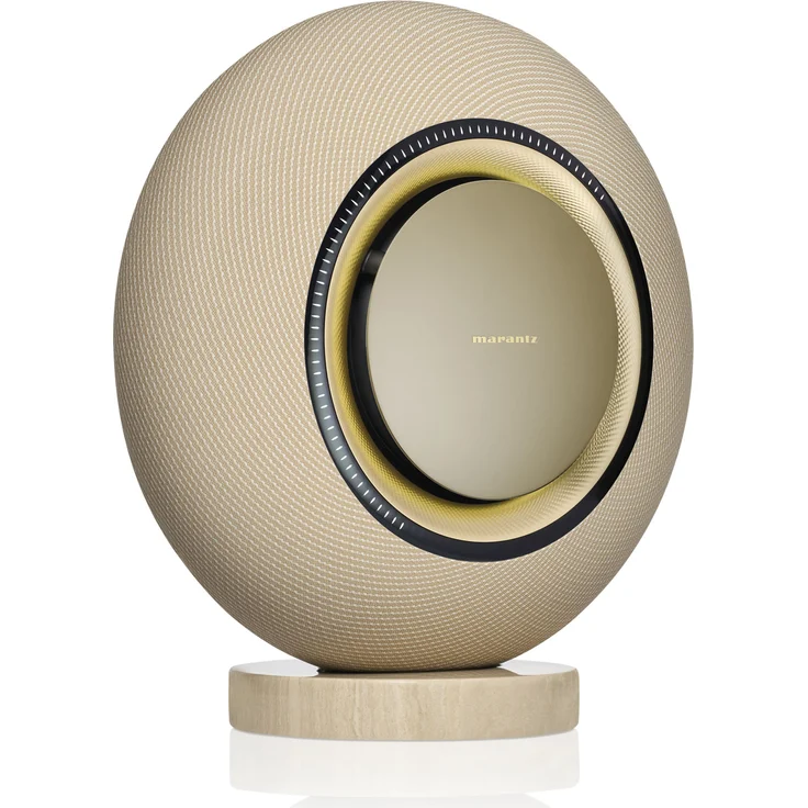 Marantz Grand Horizon Flaggschiff Wireless-Lautsprecher – Marantz Rise™ Verstärker, Gravity™ Treiber, HEOS, Farbe: Champagne