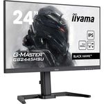 iiyama G-Master Black Hawk GB2445HSU-B2 60,5cm 23,8" IPS LED Gaming Monitor Full-HD 100Hz HDMI DP USB2.0 1ms Adaptive Sync Höhenverstellung Pivot schwarz
