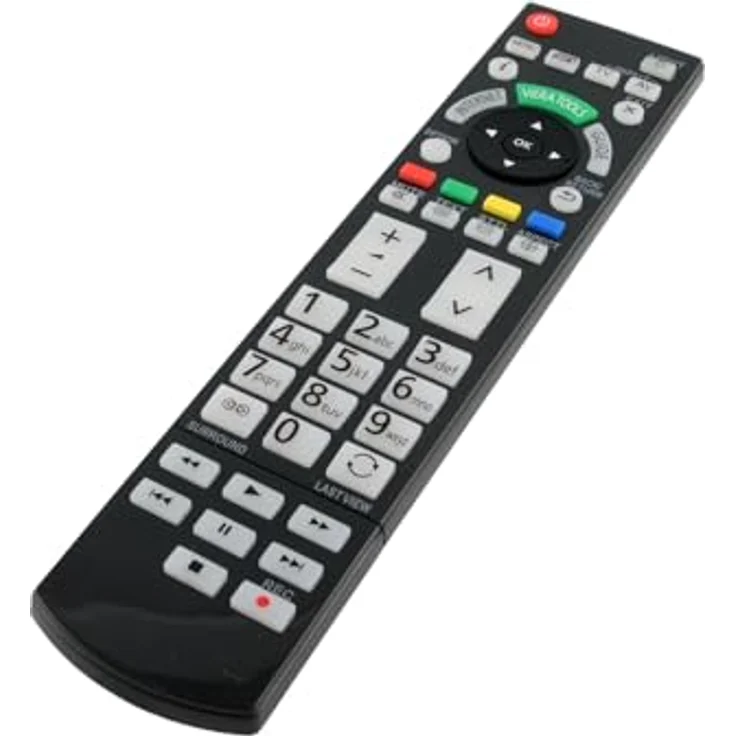 azurano N2QAYB000715 Fernbedienung (Fernbedienung für PANASONIC N2QAYB000715 - TX-L42DT50 L42ETW50 L47ET5) – Bild 6