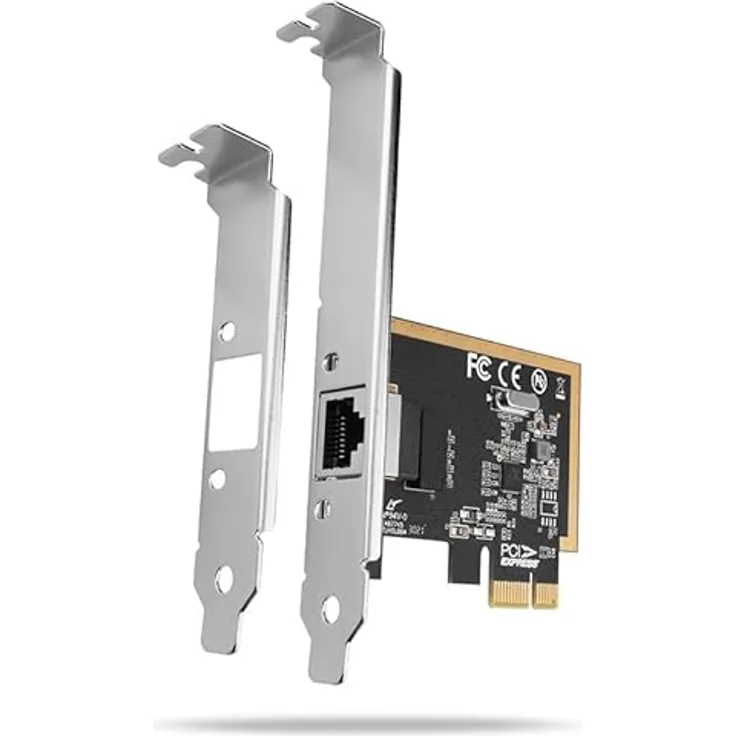 AXAGON PCEE-GRF PCI-Express Gigabit Ethernet Realtek 8111F + LP - Netzwerkkarte von AXAGON