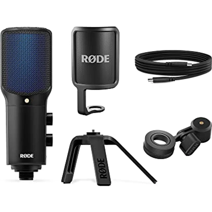 RØDE NT-USB+ Professionelles USB-Mikrofon für außergewöhnliche Audioaufnahmen direkt auf dem Computer oder einem Mobilgerät – Bild 3