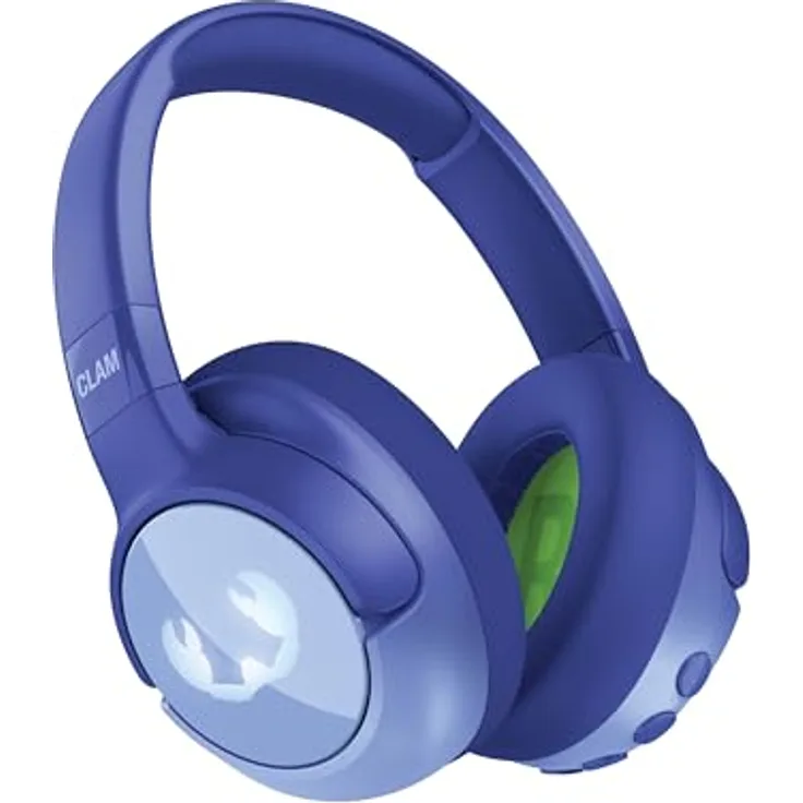 Fresh 'n Rebel Clam Junior Bluetooth-Kopfhörer für Kinder mit aktiver Geräuschunterdrückung, sicherem Klang (<85dB), LED-Lichteffekt, 60 Std. Spielzeit (Starry Sky)