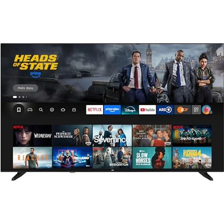 JVC LT-65VRQ3555, 65 Zoll 4K QLED Smart TV mit Dolby Vision HDR, Dolby Atmos, Alexa Sprachsteuerung und Triple Tuner – Bild 2