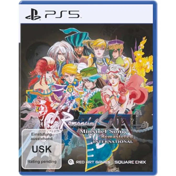MDM MERIDIEM GAMES ROMANCING SAGA - MINSTREL SONG - REMASTERED INTERNATIONAL PS5, HD-Grafikupgrade mit neuen Gameplay-Features und Charakteren – Bild 1