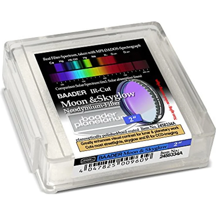 Baader Planetarium 2458334A Neodymium Mond/Skyglow-Filter mit IR-Cut (2 Zoll) – Bild 3