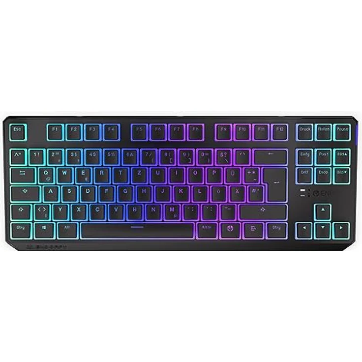 ENDORFY Thock TKL Wireless DE Kailh Box Red Pudding, Bluetooth und 2.4 GHz Wireless, Pudding PBT Double-Shot Keycaps, Hot-Swap Funktion, Deutsches Layout QWERZ | EY5D017 – Bild 2