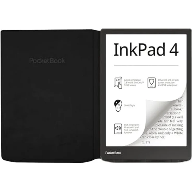 PocketBook Flip Cover - Wintertime Print, E-Book-Cover für 19,8 cm (7,8 Zoll) Geräte mit Sleep-Cover-Funktion, leicht und stylisch – Bild 3