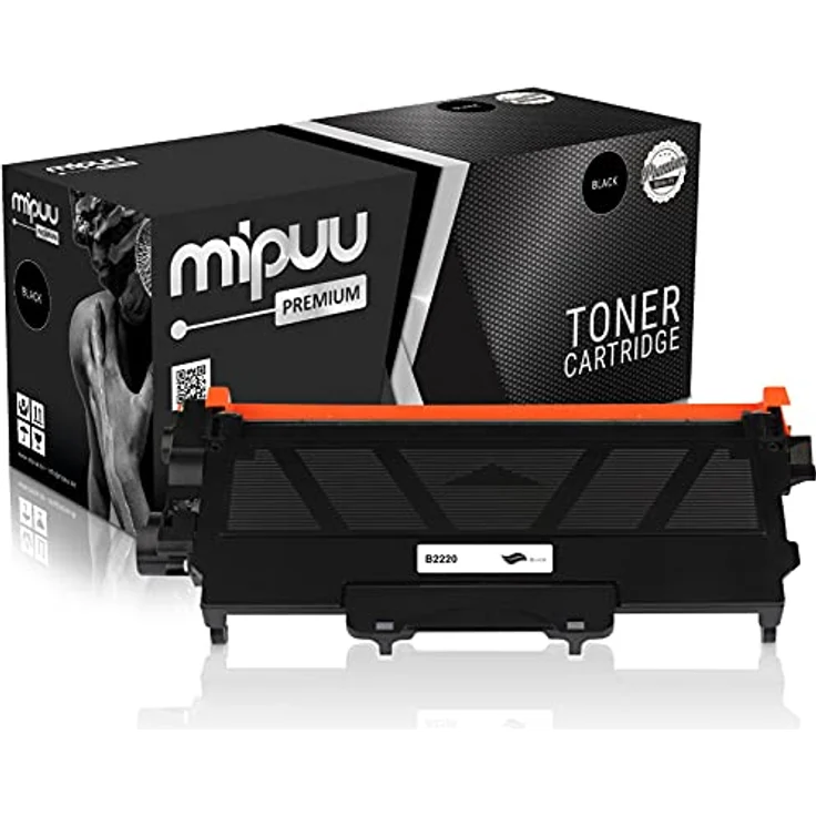 Mipuu Toner kompatibel zu Brother TN-2220 TN-2210, Schwarz, für DCP-7065dn, HL-2240d, MFC-7360n, Seitenleistung bis zu 2.600 Seiten – Bild 1