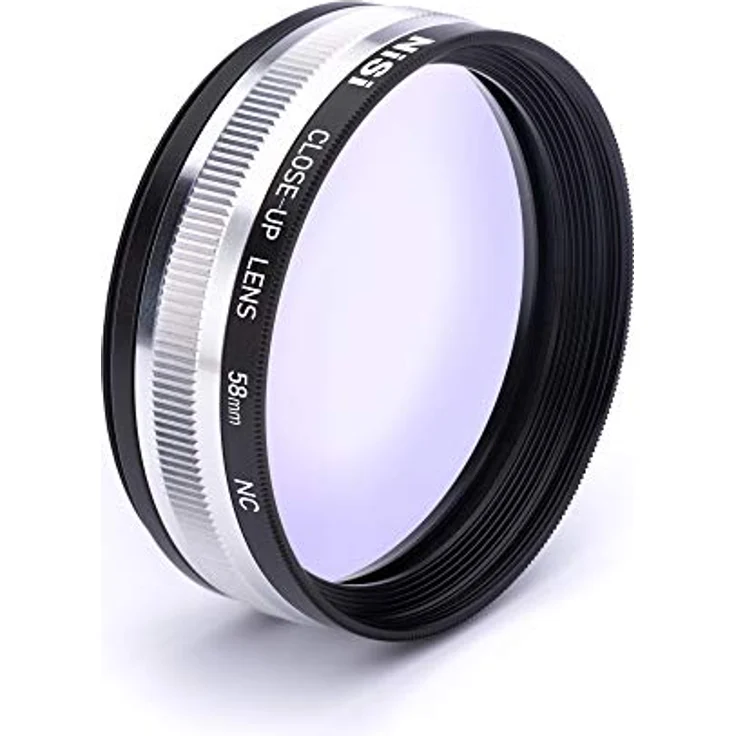NiSi 58mm Close Up Lens Kit NC - inkl. 49-58mm Adapterring, 52-58mm Adapterring und Tasche – Bild 1
