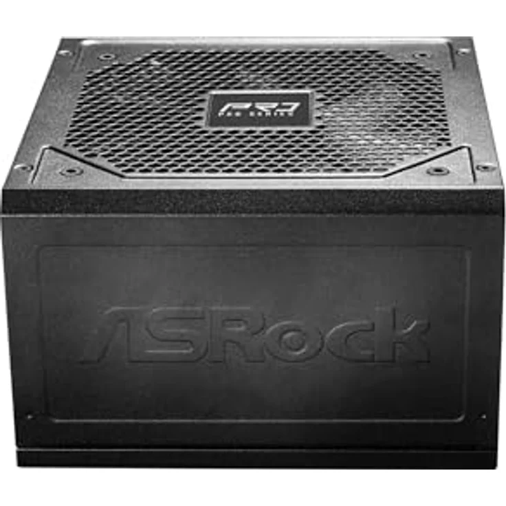 AsRock Pro Series PRO-650G, 650W ATX Netzteil mit 80 PLUS Gold-Zertifizierung, Schwarz, geräuscharmer 120 mm Lüfter, fixes Kabelmanagement – Bild 5