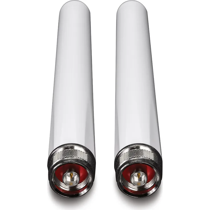 TRENDnet TEW-AO57, 5/7 dBi Dual-Band Antennen-Set für den Außengebrauch, omnidirektional, weiß, 2 Stück
