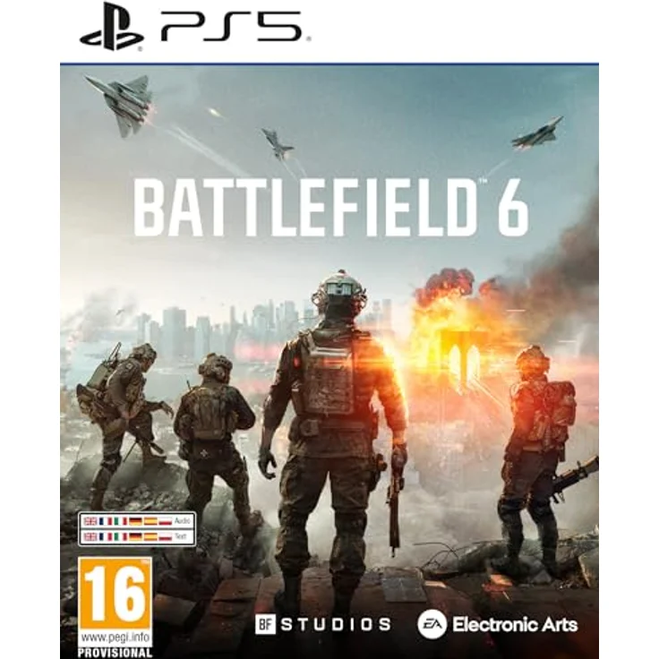 Electronic Arts Battlefield 6 Standard Edition PS5, FPS-Videospiel mit Vorbestellungsbonus und weltweiter Kampagne – Bild 1