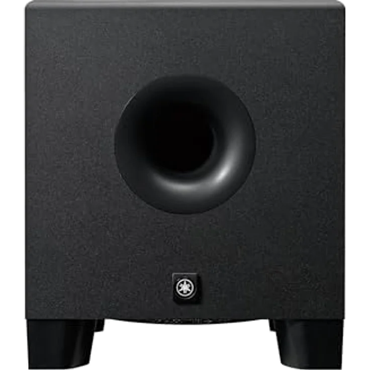 Yamaha HS8S, Aktiver Bassreflex-Subwoofer mit 150-W-Verstärker, 22 Hz Frequenzbereich, Schwarz – Bild 1