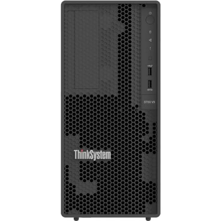 Lenovo ThinkSystem ST50 V3, Tower-Server mit Intel Xeon 6315P, 4 Kerne, 2,8 GHz, 16 GB RAM, 960 GB SATA-Festplatte
