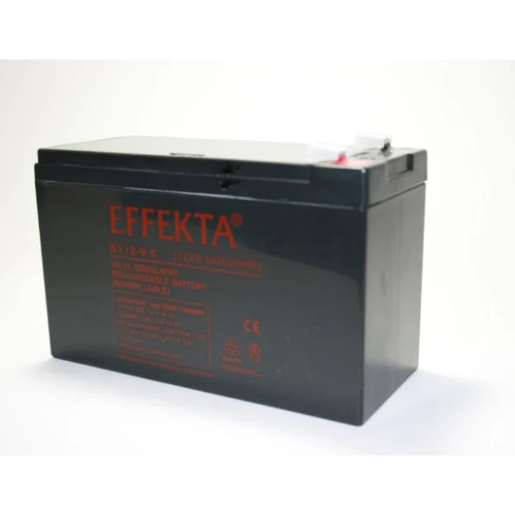 Effekta BT 12-9,5K 12V 9,5Ah Blei Akku / Blei-Vlies Akku AGM VRLA – Bild 1