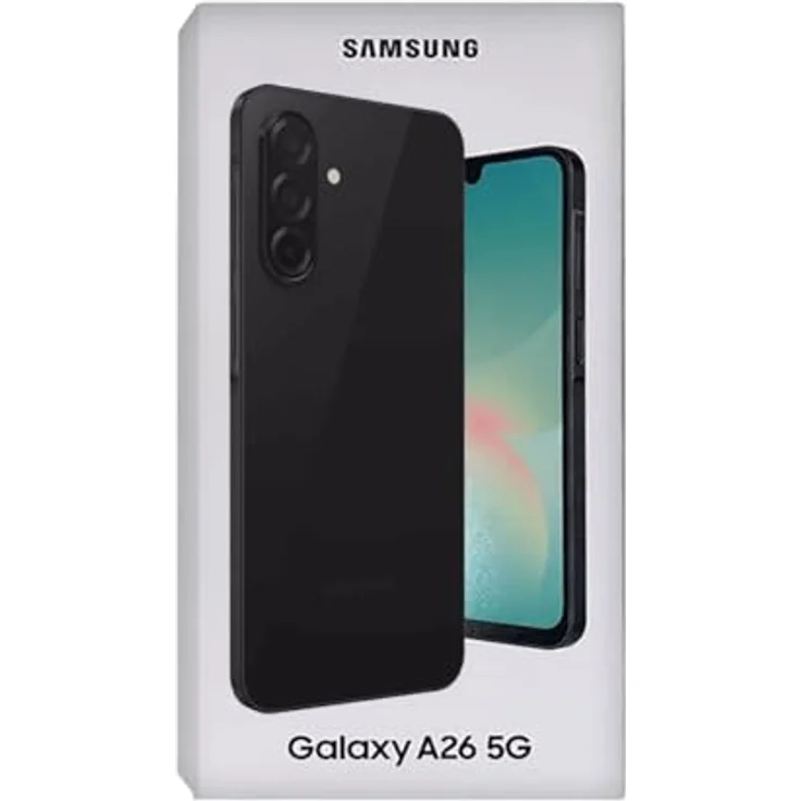 Samsung Galaxy A26 DS 5G 128GB black, Smartphone mit 50 MP Dreifach-Kamera – Bild 2