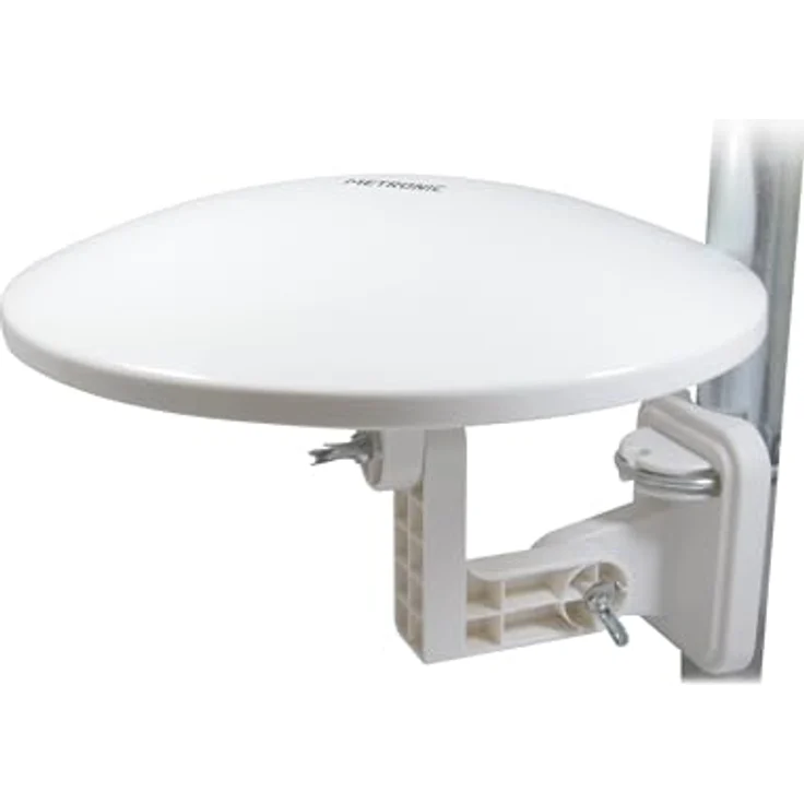 Metronic 427017 Ausrichtbare Antenne mit F.Stecker, 36 dB Weiß – Bild 2