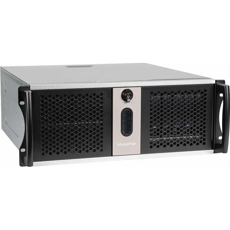 Bluechip SERVERline R34300s, Rack Server mit 32 GB RAM, Intel Xeon E-2400 Reihe, bis zu 5,60 GHz Turbo Boost, ideal für KMU und Home Offices