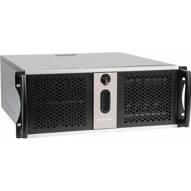 Bluechip SERVERline R34300s, Rack Server mit 32 GB RAM, Intel Xeon E-2400 Reihe, bis zu 5,60 GHz Turbo Boost, ideal für KMU und Home Offices