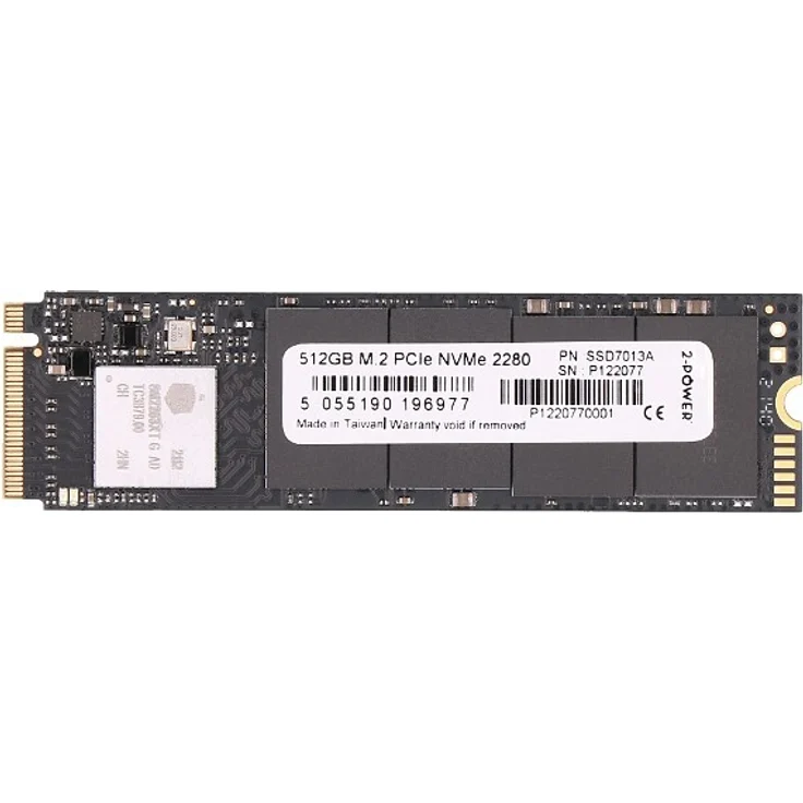 2-Power M.2 PCIe 512GB NVMe SSD 2280, hohe Geschwindigkeit und Zuverlässigkeit